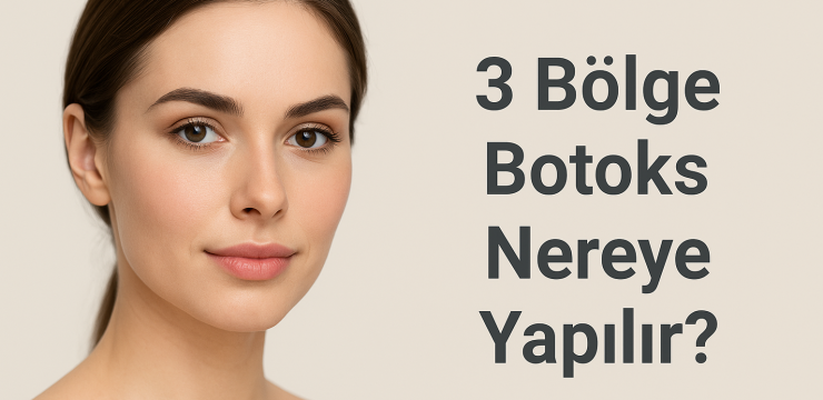 3 Bölge Botoks Nereye Yapılır